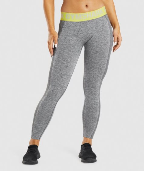 Women's Gymshark Flex Low Rise Leggings Grey | NZ 0OBUDW